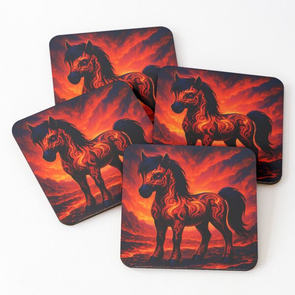 Item preview,  Chibi Fire Horse, Sparky Little Horse. designed and sold by Zofia Sosnecka.