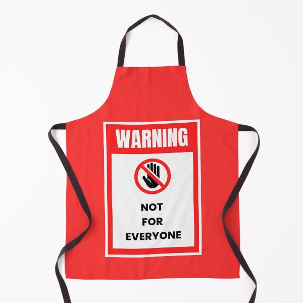 Item preview, Hazard Warning "Not For Everyone" Sign Funny T-Shirt No Touch, Bigger, Bolder you designed and sold by digitalbitcraft.