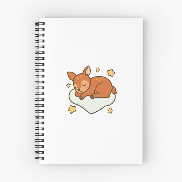 Item preview, Sleepy Deer on Heart Cloud designed and sold by CalmCraft Art.