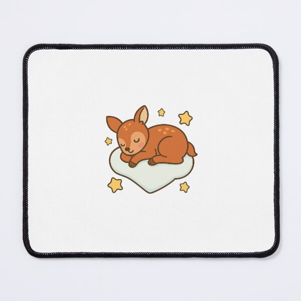 Item preview, Sleepy Deer on Heart Cloud designed and sold by CalmCraft Art.