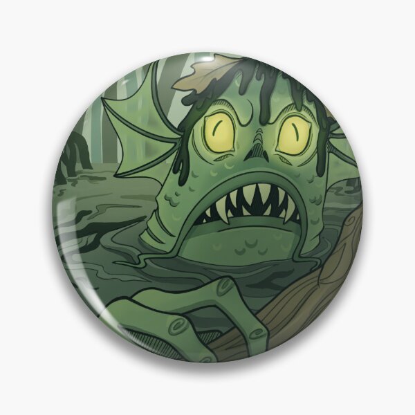 Item preview, CRYPTID LEGENDS: Swamp Monster Trading Card designed and sold by max_featherheart.