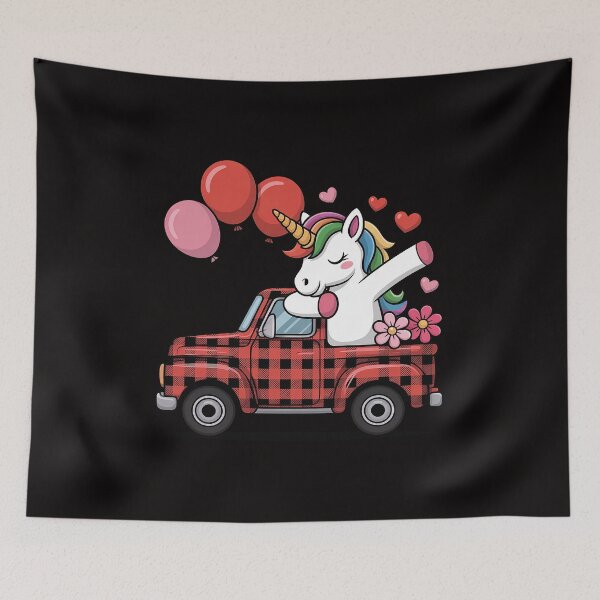 Item preview, Ph Plaid Truck Unicorn Valentines Day Costume Boy Girl designed and sold by czechascheledu.