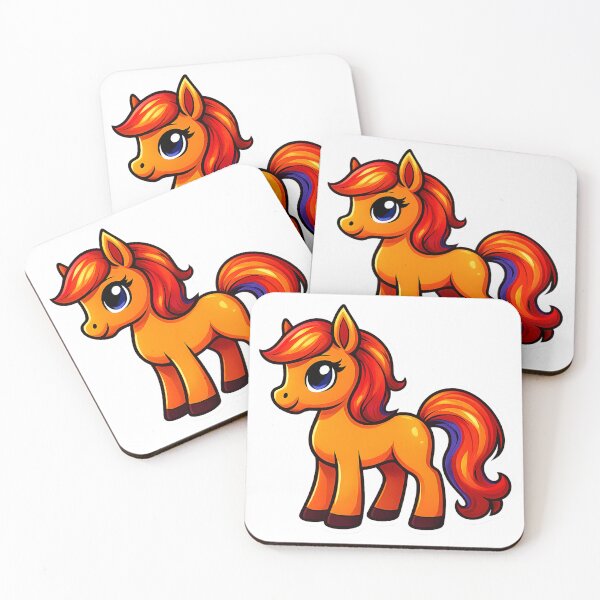 Item preview,  Chibi Fire Horse, Sparky Little Horse. designed and sold by Zofia Sosnecka.