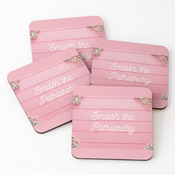 Item preview, Smash the Patriachy - Floral designed and sold by mildlyagitated.