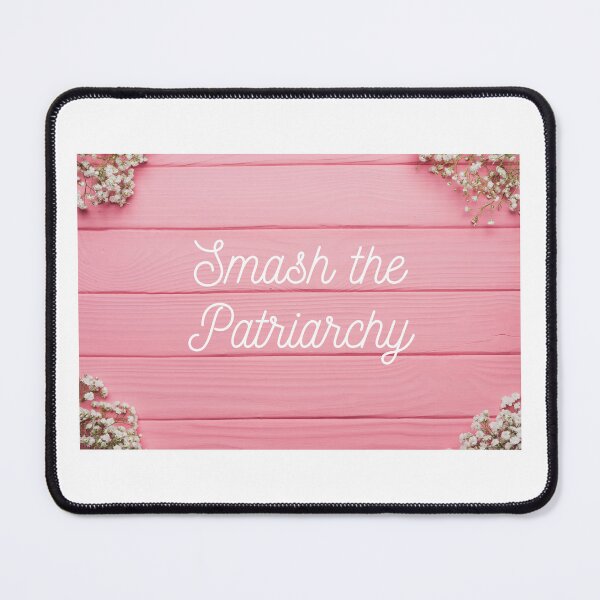 Item preview, Smash the Patriachy - Floral designed and sold by mildlyagitated.