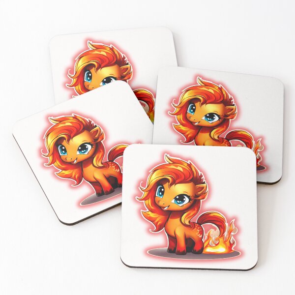 Item preview,  Chibi Fire Horse, Sparky Little Horse. designed and sold by Zofia Sosnecka.