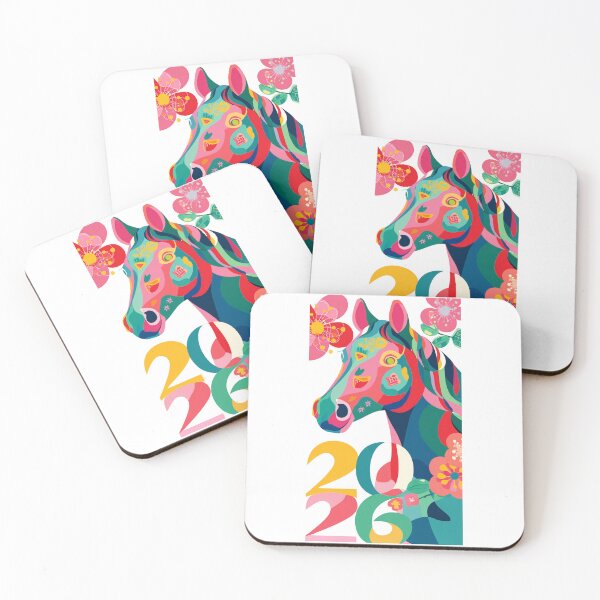 Item preview, Colorful 2026 horse designed and sold by MendaciousMina.