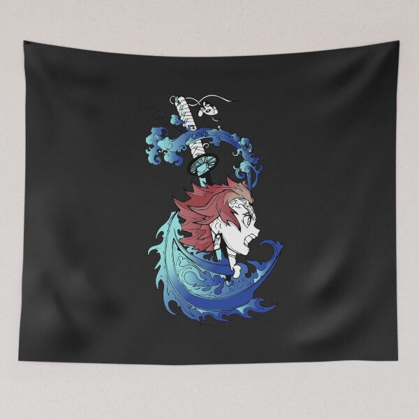 Item preview, Demon Slayer Water Breathing designed and sold by bENBOUA.