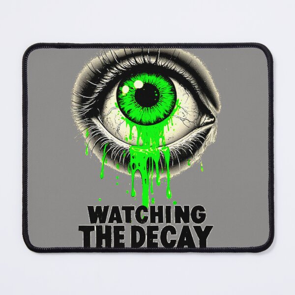 Item preview, Watching The Decay – Cyberpunk Acid Eye Streetwear designed and sold by Shift-Bloom.