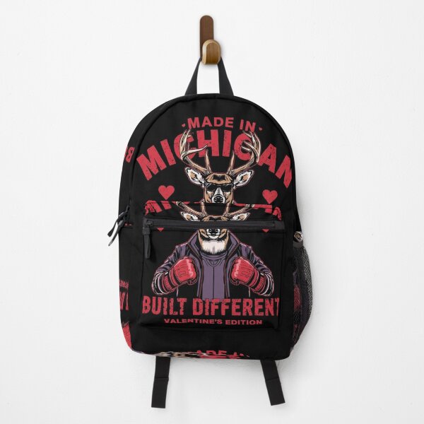 Item preview, Made in Michigan – Built Different | Bold Power Valentine’s Edition State Pride Design designed and sold by Built Different Designs.