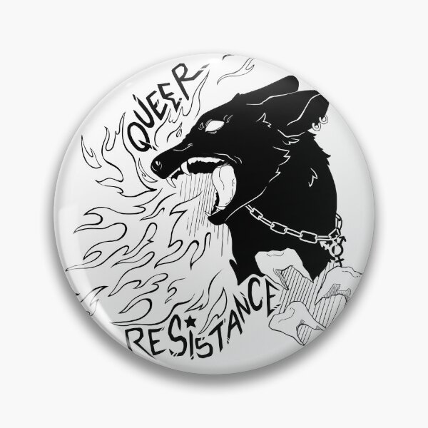 Item preview, QUEER RESISTANCE: Breathing Fire designed and sold by max_featherheart.