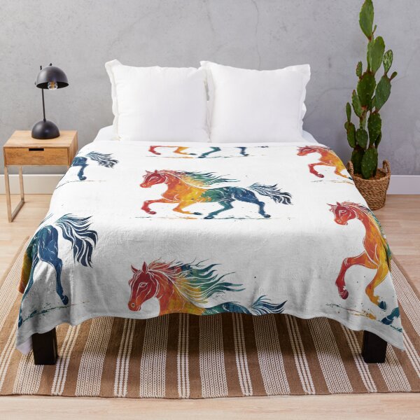 Item preview, Colorful horse designed and sold by MendaciousMina.