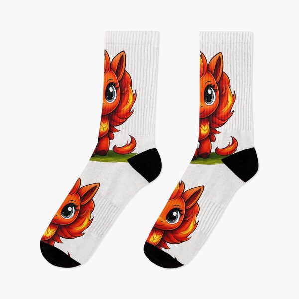 Item preview,  Chibi Fire Horse, Sparky Little Horse. designed and sold by Zofia Sosnecka.