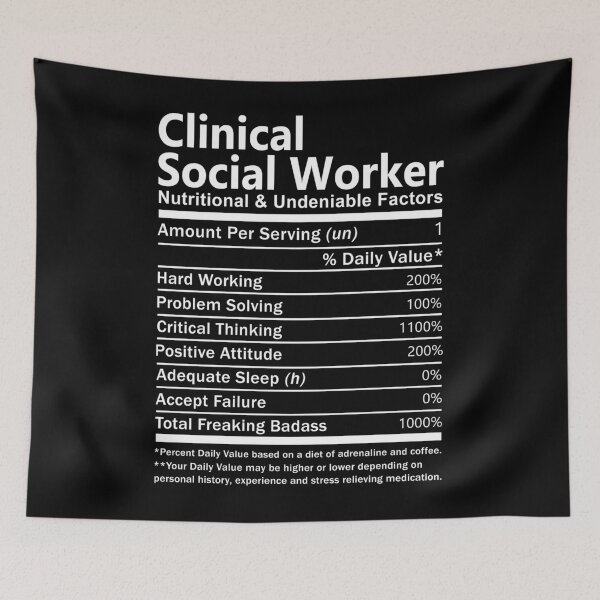 Item preview, Clinical Social Worker designed and sold by chancjami9236.
