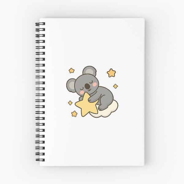 Item preview, Sleepy Koala Hugging a Star designed and sold by CalmCraft Art.