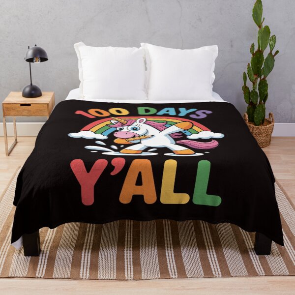 Item preview, 100 Days Y'all 100th Day Dabbing Unicorn Boys Girls Kids designed and sold by lavethediso.