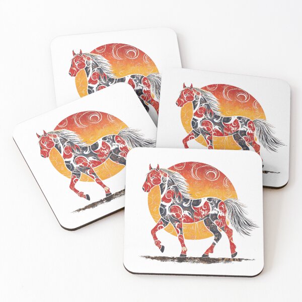 Item preview, Colorful horse designed and sold by MendaciousMina.