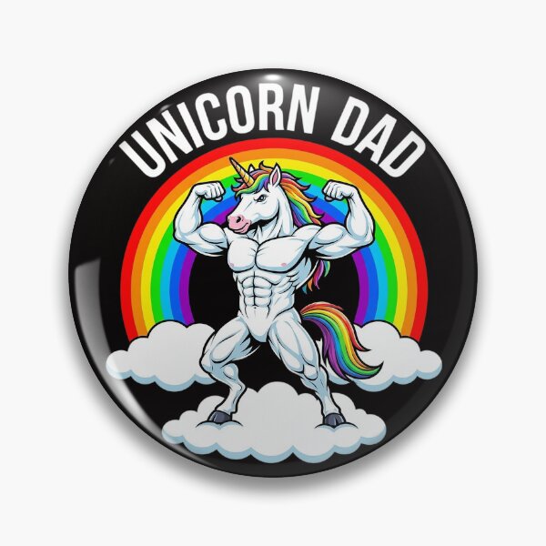 Item preview, Unicorn Dad Rainbow Awesome Strong Father's Day designed and sold by czechascheledu.