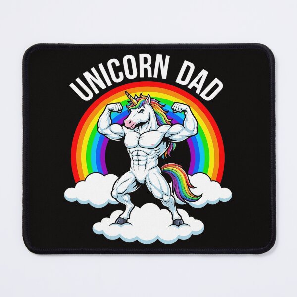 Item preview, Unicorn Dad Rainbow Awesome Strong Father's Day designed and sold by czechascheledu.