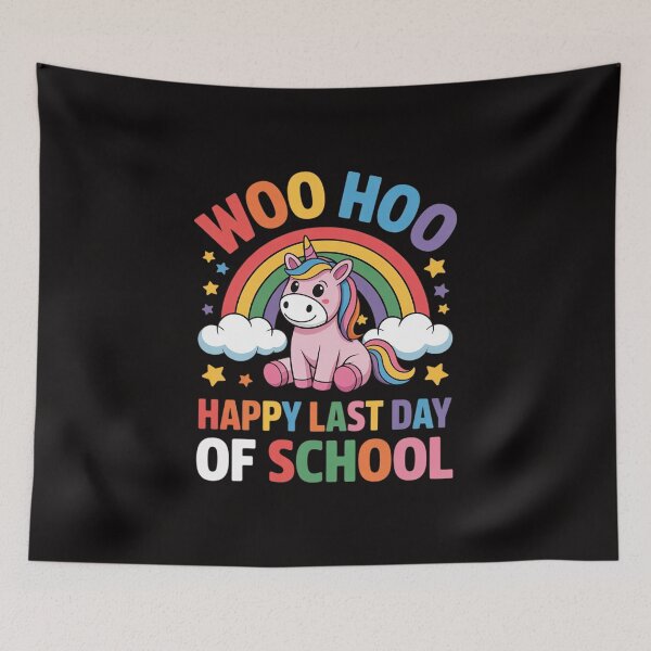 Item preview, Woo Hoo Happy Last Day Of School Unicorn Teachers Students designed and sold by czechascheledu.