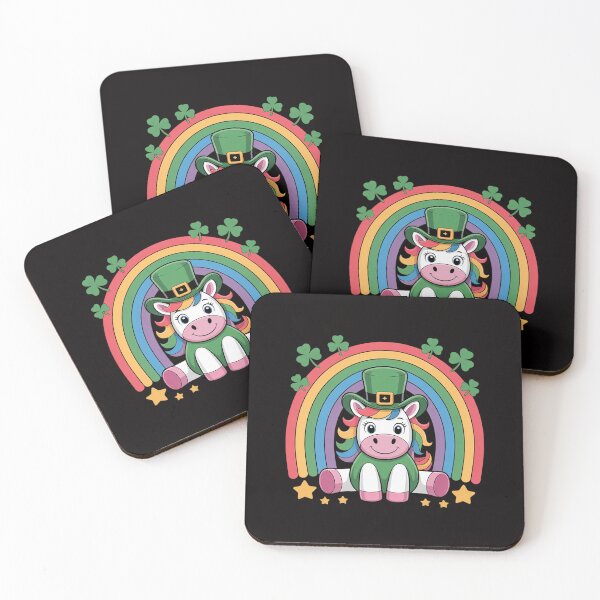 Item preview, St Patricks Day Unicorn Cute Saint Pattys Girls Lepricorn 3 designed and sold by czechascheledu.