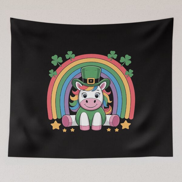 Item preview, St Patricks Day Unicorn Cute Saint Pattys Girls Lepricorn 3 designed and sold by czechascheledu.