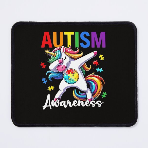 Item preview, Unicorn Autism Awareness Pride Day Puzzle Support Fighter designed and sold by czechascheledu.