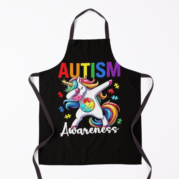 Item preview, Unicorn Autism Awareness Pride Day Puzzle Support Fighter designed and sold by czechascheledu.