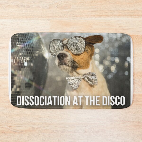 Item preview, Disco Dog - Dissociation at the Disco designed and sold by LCMerchEmporium.