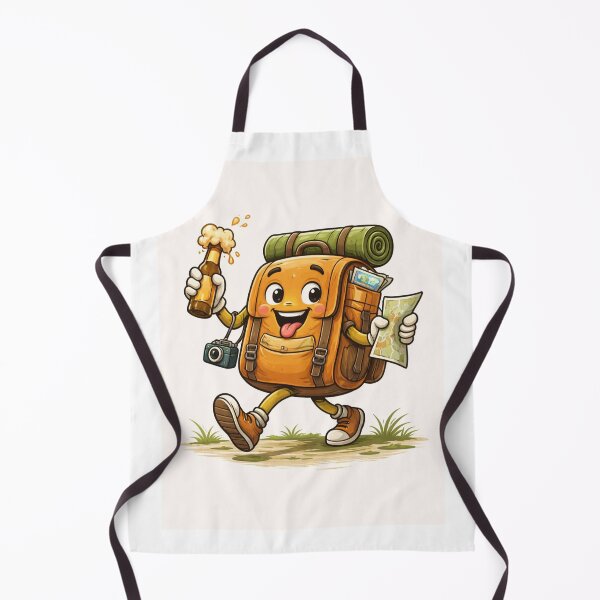 Item preview, Happy Backpacker – Travel More, Worry Less designed and sold by Yasmin Reis.