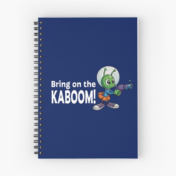 Item preview, Bring on the Kaboom Alien designed and sold by Silvered-Wings.