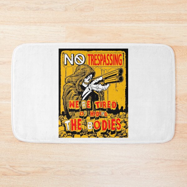 Item preview, No Trespassing; We Are Tired;  designed and sold by StickerApe.