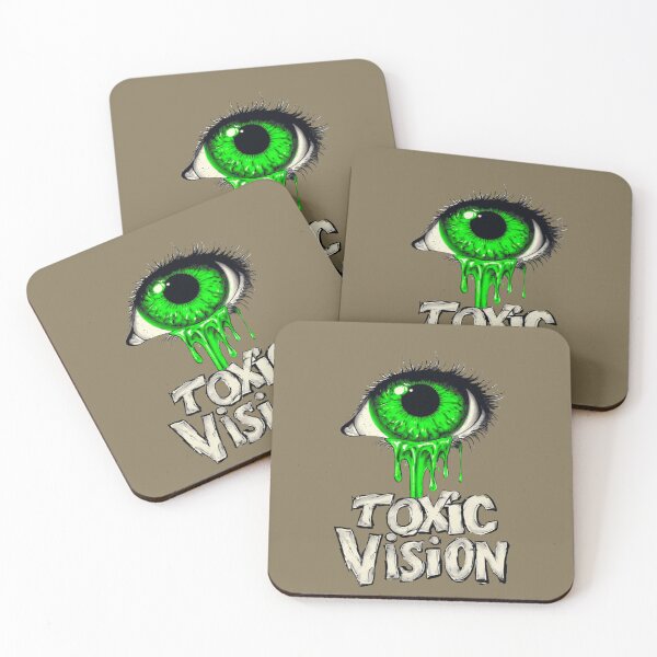 Item preview, Toxic Vision – Cyberpunk Acid Eye Streetwear designed and sold by Shift-Bloom.