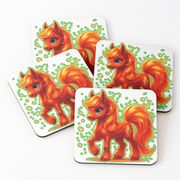 Item preview,  Chibi Fire Horse, Sparky Little Horse. designed and sold by Zofia Sosnecka.
