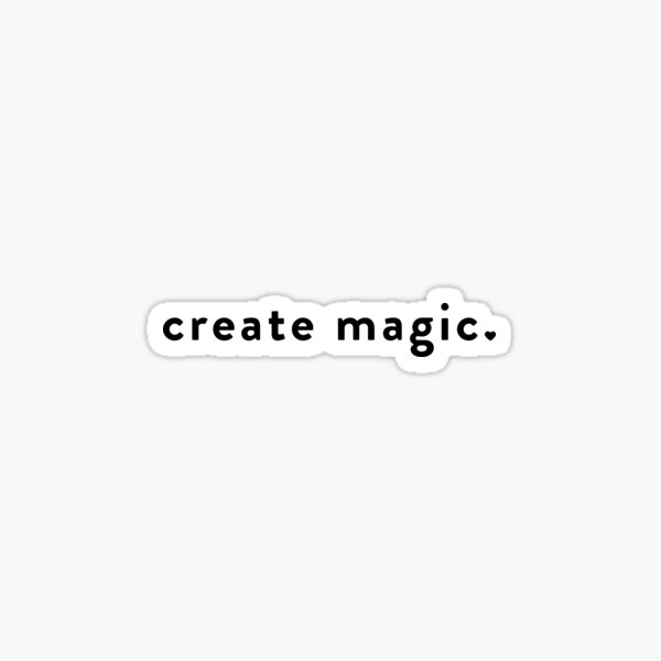 Create Magic Sticker