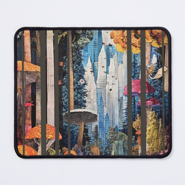 Item preview, A peaceful, fairy-tale forest in vibrant natural colors" designed and sold by Szpaku desart .
