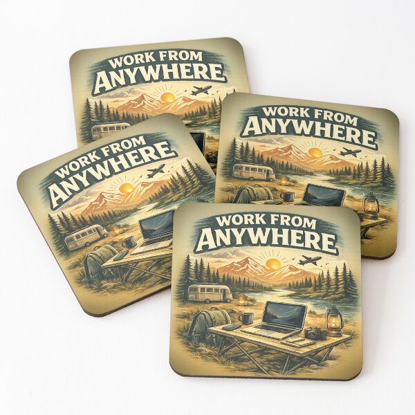 Item preview, Work from anywhere designed and sold by Yasmin Reis.