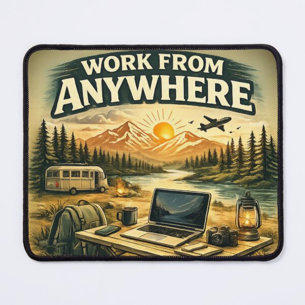 Item preview, Work from anywhere designed and sold by Yasmin Reis.