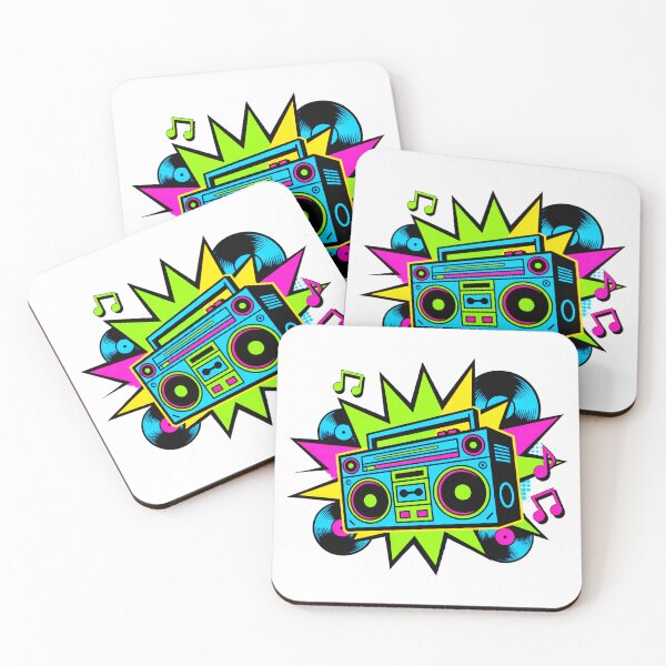 Item preview, Colorful Old School Boombox designed and sold by SteezeeStore.