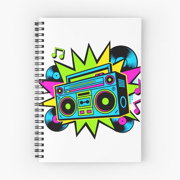 Item preview, Colorful Old School Boombox designed and sold by SteezeeStore.