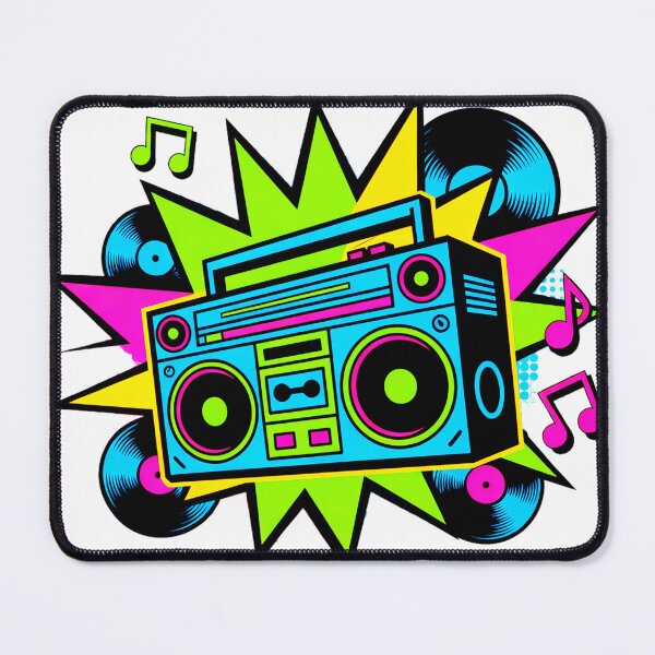 Item preview, Colorful Old School Boombox designed and sold by SteezeeStore.