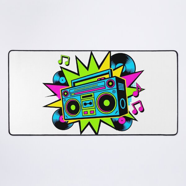 Item preview, Colorful Old School Boombox designed and sold by SteezeeStore.