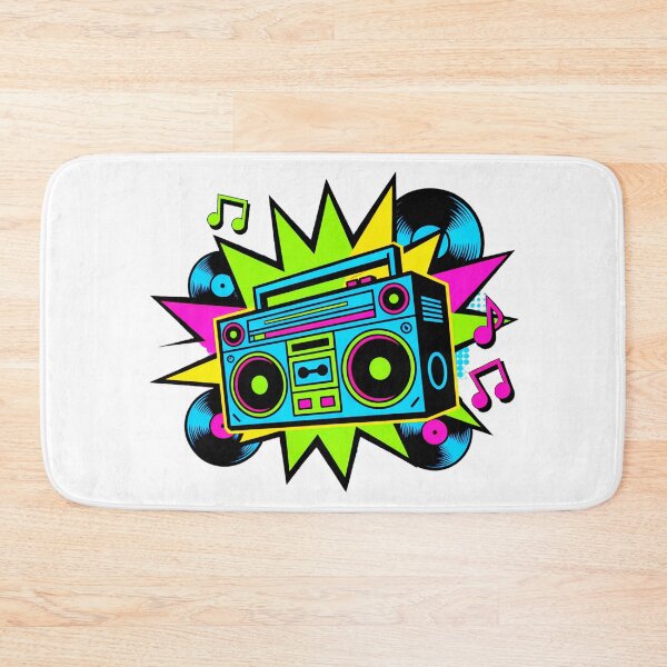 Item preview, Colorful Old School Boombox designed and sold by SteezeeStore.