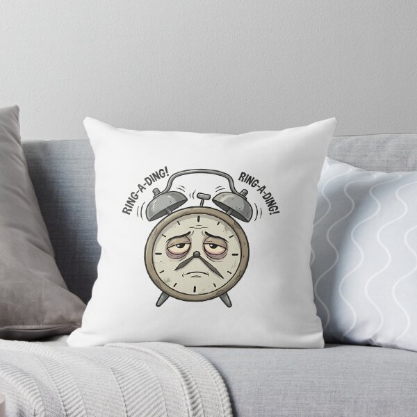 Item preview, Sticker of an old, worn-out alarm clock designed and sold by Stickers à gogo.
