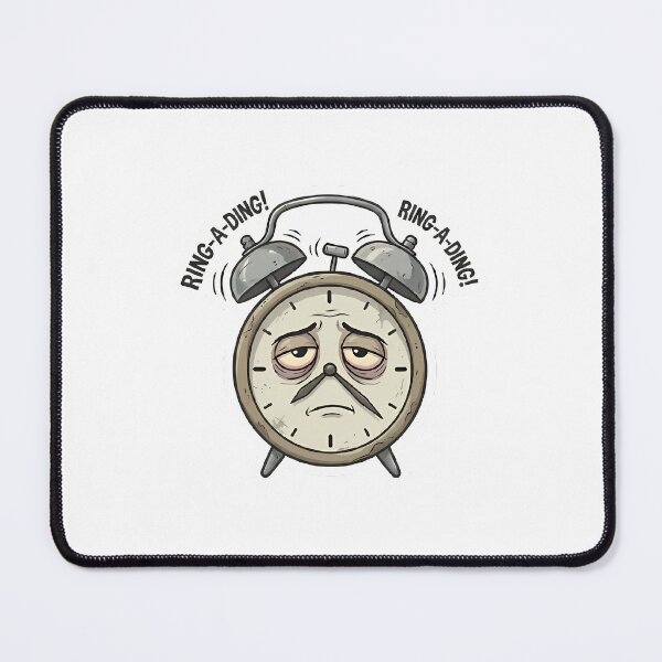 Item preview, Sticker of an old, worn-out alarm clock designed and sold by Stickers à gogo.