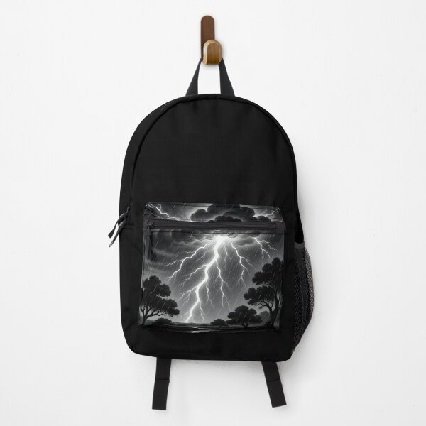 Item preview, Artistic view of a thunderstorms with lighting. designed and sold by Nomad-Maynard.