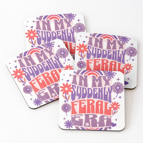 Item preview, In My Suddenly Feral Era – Funny Menopause Design designed and sold by Quietest Riot.