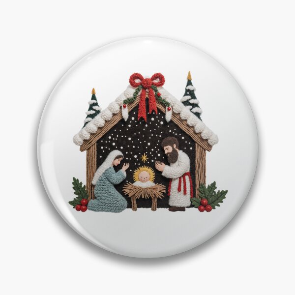 Item preview,  Nativity Scene Holy Family /  Christmas Manger Scene designed and sold by Krasnovaovaova.