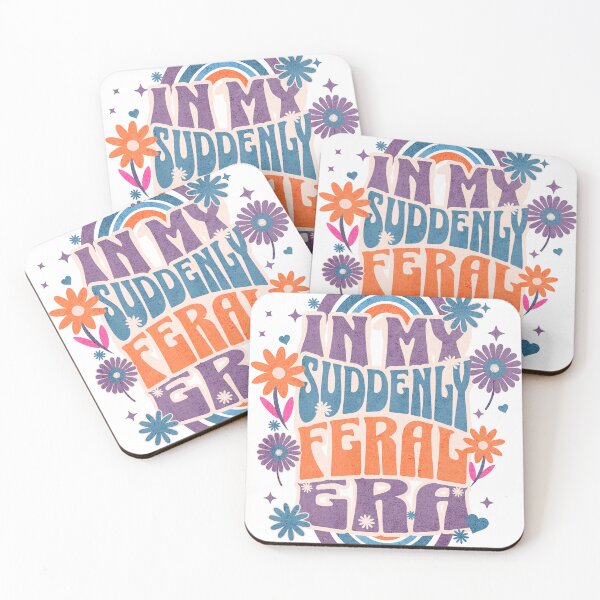 Item preview, In My Suddenly Feral Era – Funny Menopause Design designed and sold by Quietest Riot.
