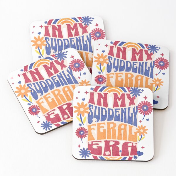Item preview, In My Suddenly Feral Era – Funny Menopause Design designed and sold by Quietest Riot.